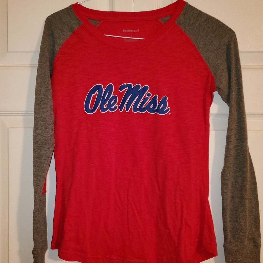 Ole Miss long sleeve tshirt size small